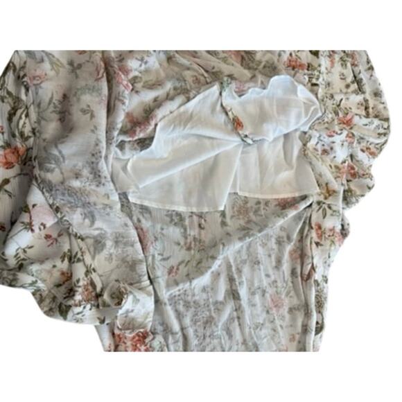 "FRYE" Button Down Front Dress SZ XL Lined Western Prairie Rodeo Cottage Core - Picture 6 of 9